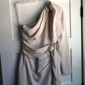 RONNY KOBO NEVER WORN CREAM COCKTAIL DRESS